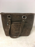 American Bling Women's Brown Shoulder Bag-Purse