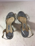 Jimmy Choo Women's Silver Size 8 Slingbacks