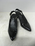 AGL Women's Black Size 9.5 Slingbacks