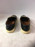 Bally Of Switzerland Women's Black Size 4.5 Loafers