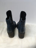 Sante Fe Boot Co Women's Blue Size 8 Ankle Boot