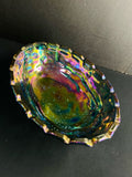 Carnival Glass Fruit Bowl