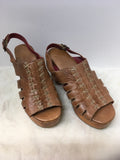 Bed Stu Women's Brown Size 8.5 Sandals