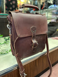 Saddleback Unisex Dark Brown Messenger Bag