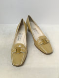 Salvatore Ferragamo Women's Tan Size 10.5 Pumps