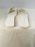 Veronica Beard Women's Cream Size 7 Slide-On-Woman's