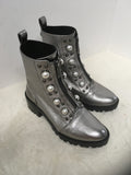 Karl Lagerfeld Women's Gun Metal Size 7.5 Ankle Boot