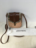 Brahmin Women's Brown Cross Body- Purse