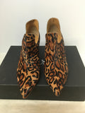 Kay Unger Women's Animal Print Size 10 Booties