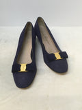 Salvatore Ferragamo Women's Purple Size 9 Pumps