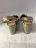 Castaner Women's Gold Size 9 Wedge-Shoes