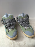 Lanvin Men's Size 12.5 Light Blue Sneakers - Mens
