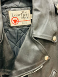 The Leather Shop Men's Black Size 48 Jacket- Mens-Outerwear