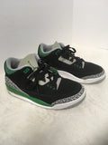Nike Air Jordan Men's Size 8 Black Sneakers - Mens