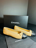 Chanel Women's Tan Size 5.5 Flats