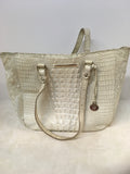 Brahmin Women's Cream Shoulder Bag-Purse