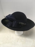 Whittall & Shon Women's Navy Hat- Womens