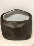 Coach Women's Dark Brown Shoulder Bag-Purse