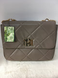 Badgley Mischka Women's Taupe Shoulder Bag-Purse