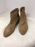 Soludos Women's Tan Size 9.5 Ankle Boot