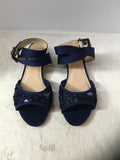 J Renee Women's Navy Size 9 Wedge-Shoes
