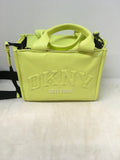 DKNY Women's Lime Green Shoulder Bag-Purse