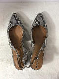 Gentle Souls Women's Snake Size 9 Slingbacks