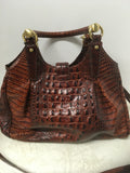 Brahmin Women's Brown Shoulder Bag-Purse