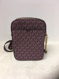 Michael Kors Women's Dark Purple Cross Body- Purse