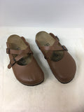 Birki's Women's Light Brown Size 6 Mules