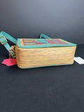 Steel Mill Women's Teal Cross Body- Purse