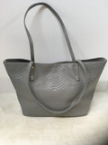 Gigi New York Women's Gray Shoulder Bag-Purse