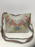 Consuela Women's Light Gray Shoulder Bag-Purse