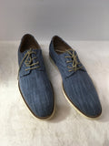 Stacy Adams Men's Size 12 Navy Oxford Shoes-Mens