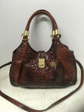 Brahmin Women's Brown Shoulder Bag-Purse