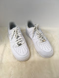 Nike Air Force 1 Men's Size 8.5 White Sneakers - Mens