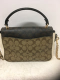 Coach Women's Beige Cross Body- Purse