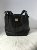 Brahmin Women's Black Bucket Bag- Purse
