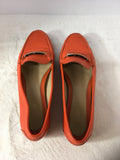 Michael Kors Women's Orange Size 9 Loafers