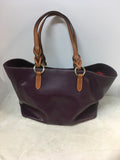 Dooney & Bourke Women's Dark Purple Shoulder Bag-Purse