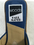 Paul Mayer Moods Women's Navy Size 7.5 Mules