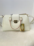 Arcadia Women's Cream Shoulder Bag-Purse