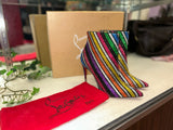 Christian Louboutin Women's Multi-Color Size 8.5 Ankle Boot
