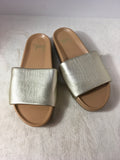 Beek.. Women's Gold Size 6 Slide-On-Woman's