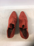 Free People Women's Orange Size 8 Booties