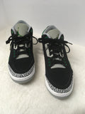 Nike Air Jordan Men's Size 8 Black Sneakers - Mens