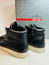 Prada Men's Size 8 Black Sneakers - Mens