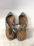 Gentle Souls Women's Snake Size 9 Slingbacks
