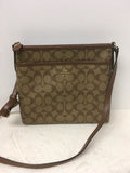 Coach Women's Tan Shoulder Bag-Purse
