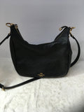 Coach Women's Black Shoulder Bag-Purse